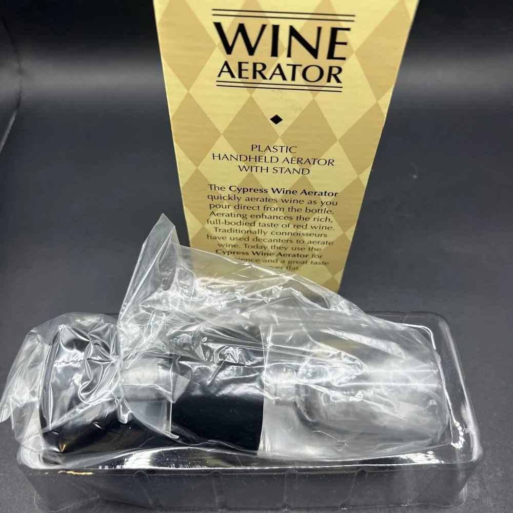 Cypress Home Wine Aerator With Stand
